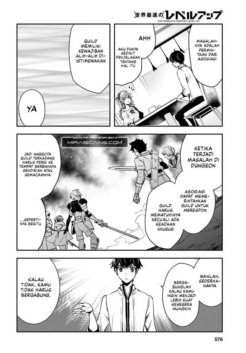 Sekai Saisoku no Level Up! Chapter 11 Bahasa Indonesia