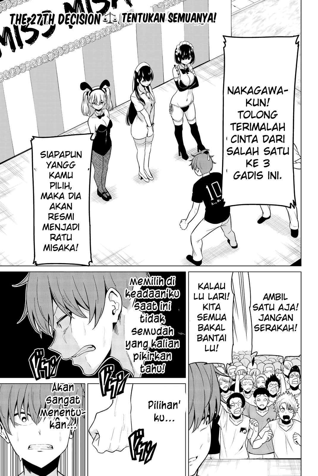 Sekai ka Kanojo ka Erabenai Chapter 27 Bahasa Indonesia