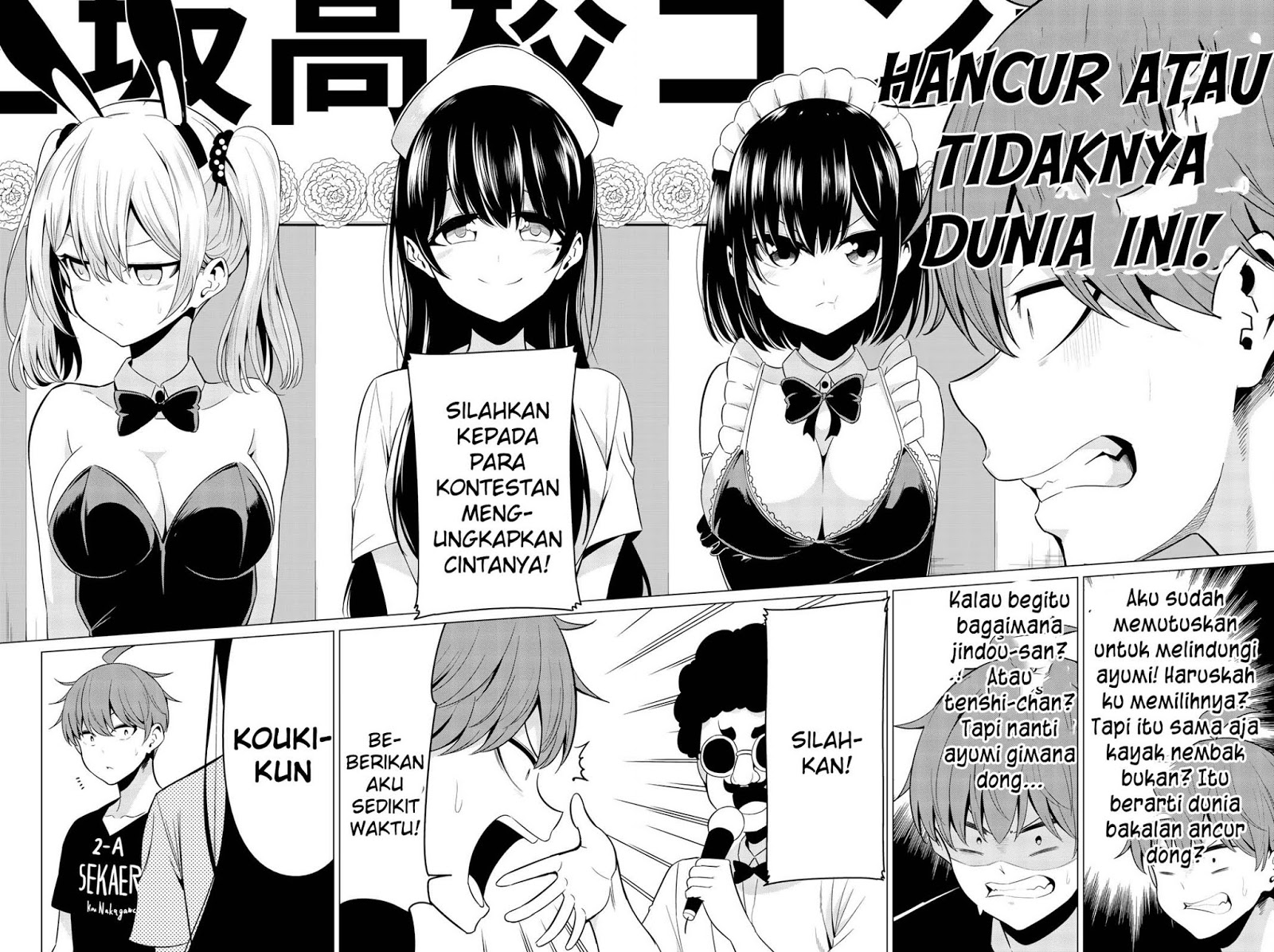 Sekai ka Kanojo ka Erabenai Chapter 27 Bahasa Indonesia