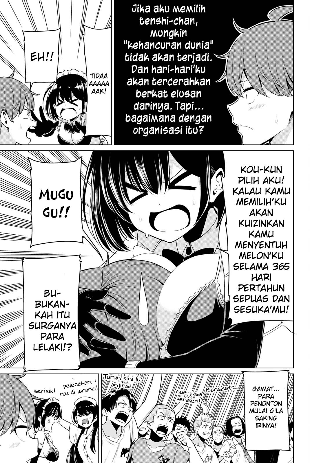 Sekai ka Kanojo ka Erabenai Chapter 27 Bahasa Indonesia