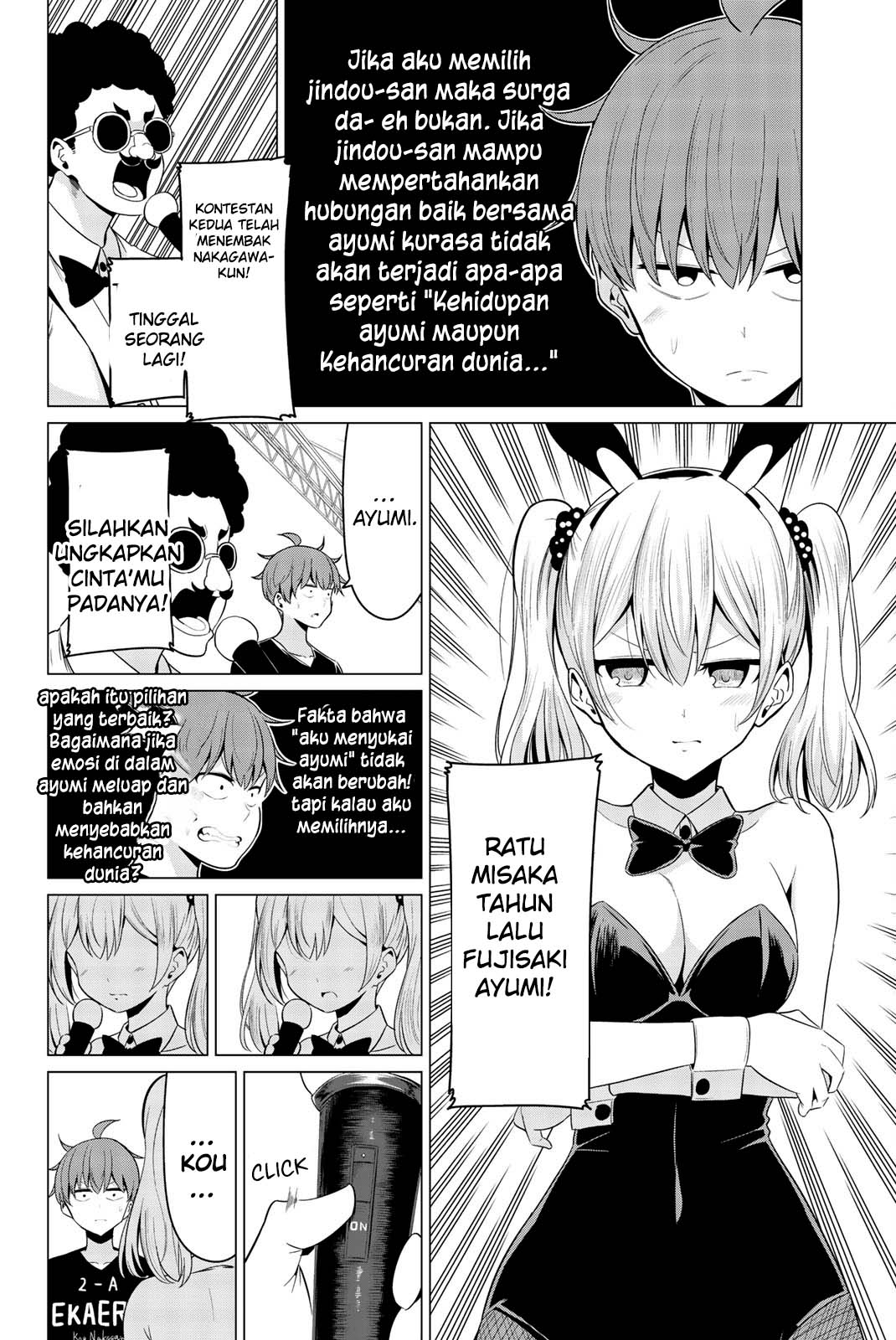 Sekai ka Kanojo ka Erabenai Chapter 27 Bahasa Indonesia