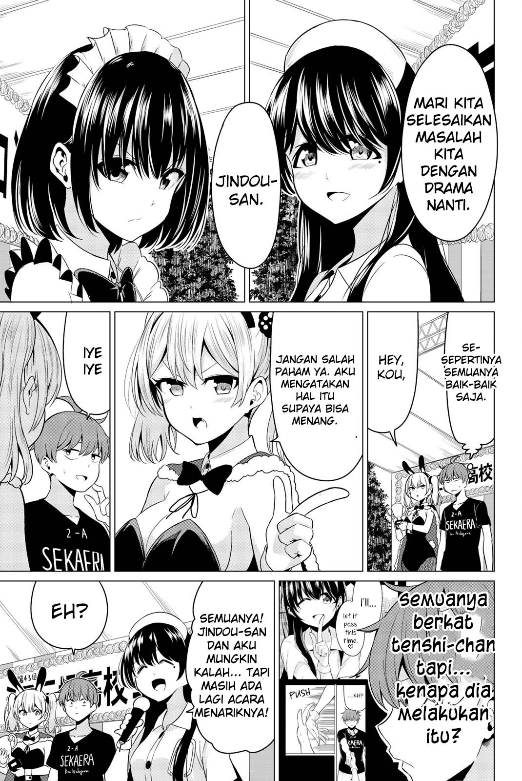 Sekai ka Kanojo ka Erabenai Chapter 27 Bahasa Indonesia