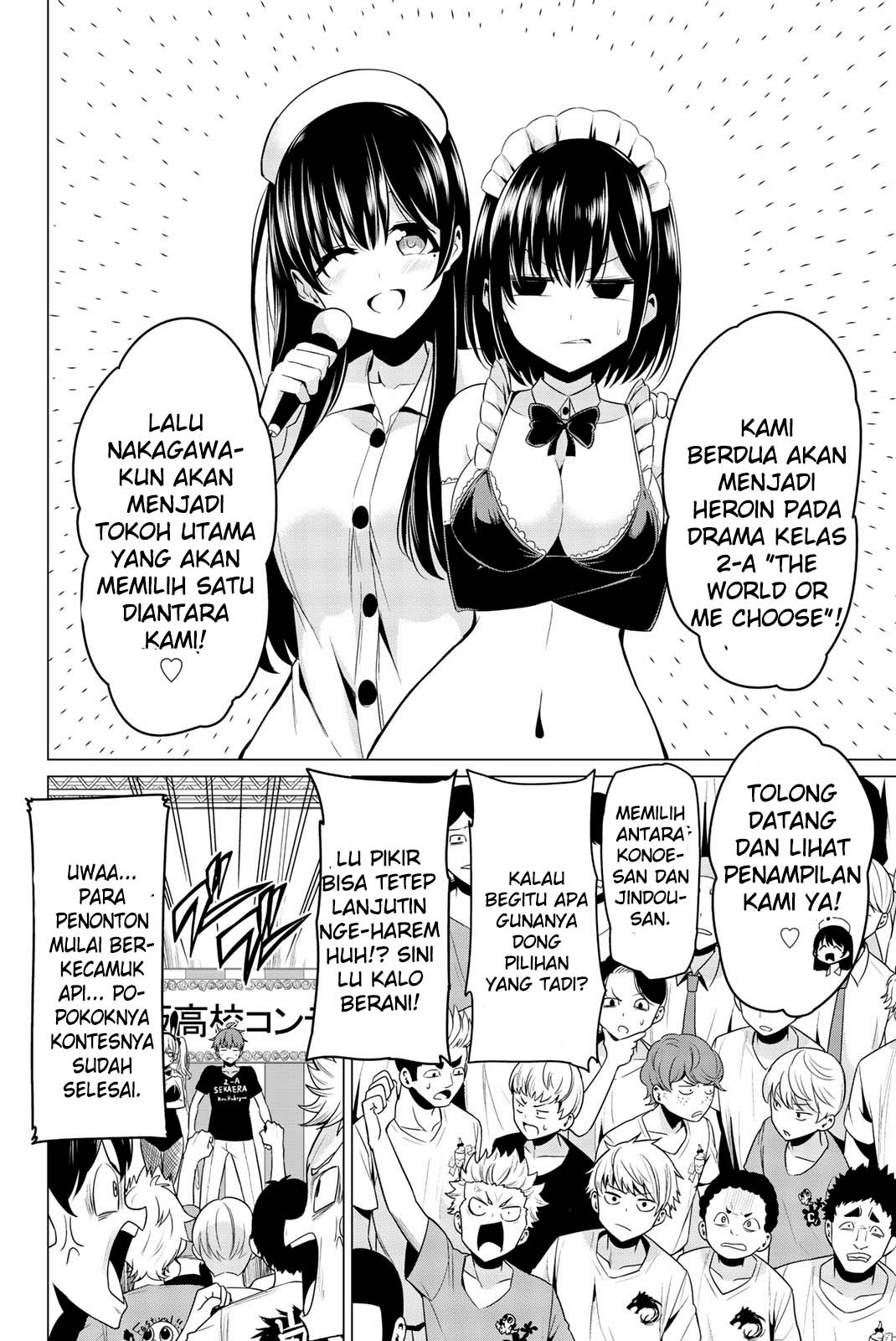 Sekai ka Kanojo ka Erabenai Chapter 27 Bahasa Indonesia