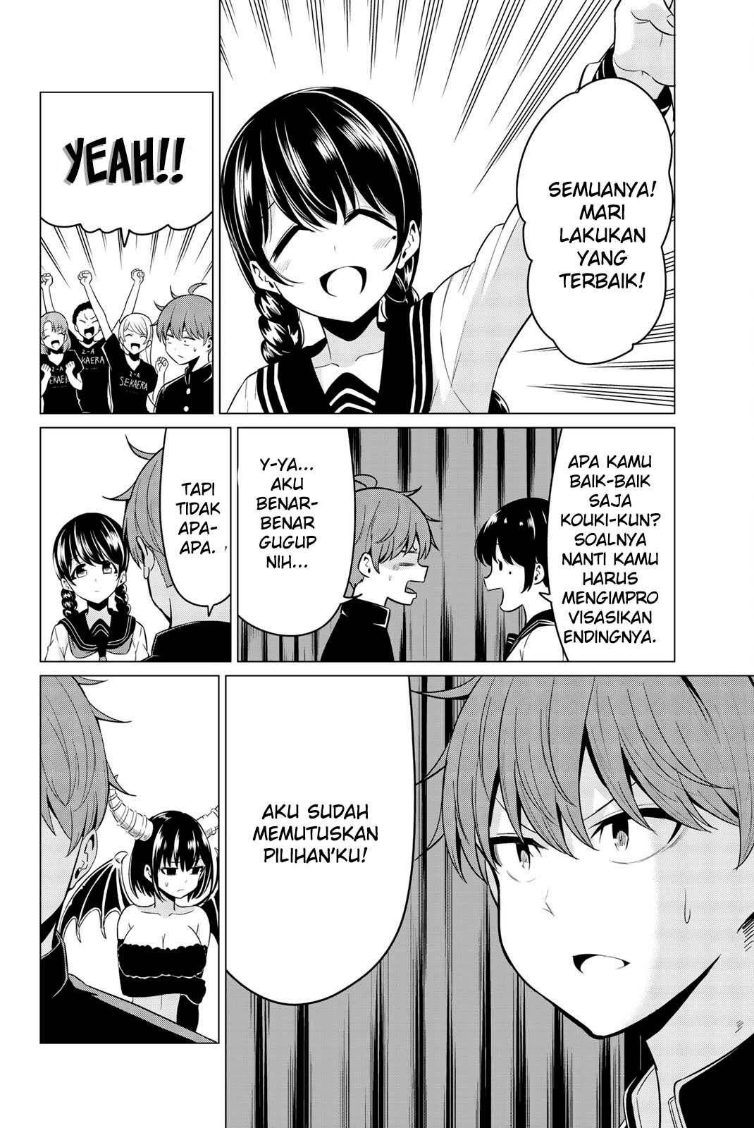 Sekai ka Kanojo ka Erabenai Chapter 27 Bahasa Indonesia