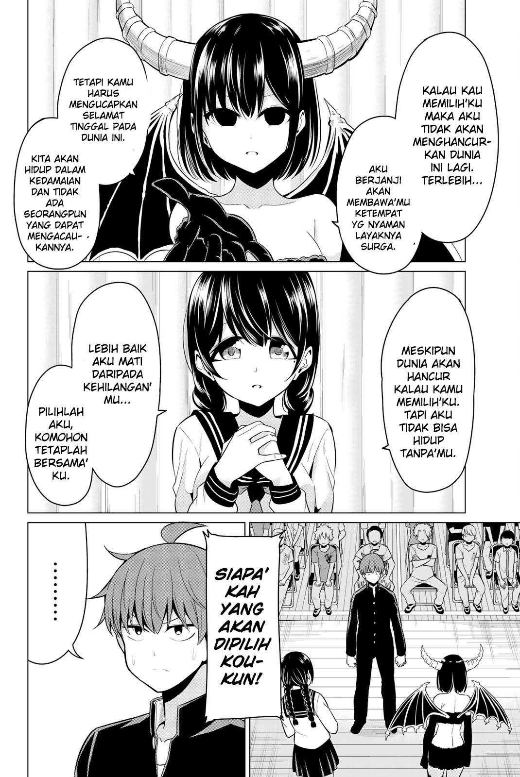 Sekai ka Kanojo ka Erabenai Chapter 27 Bahasa Indonesia