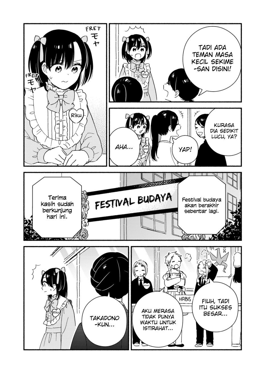 Sekimen Shinaide Sekime-san (Serialization) Chapter 33 Bahasa Indonesia