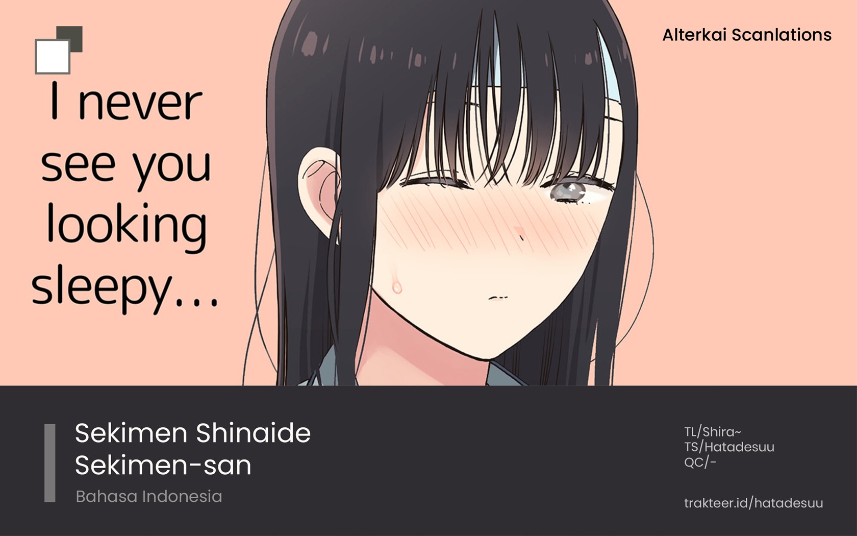 Sekimen Shinaide Sekime-san (Serialization) chapter 37