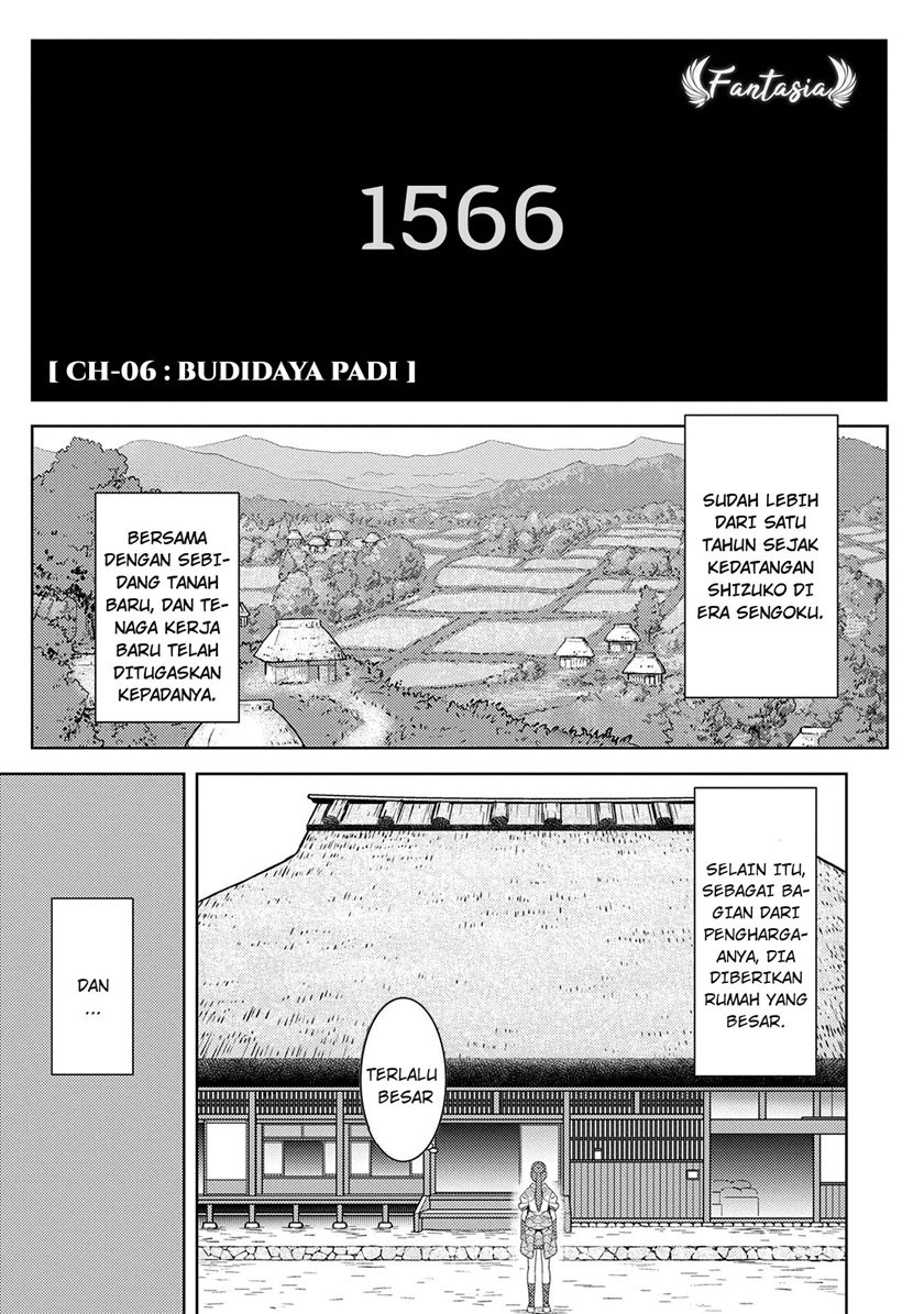 Sengoku Komachi Kuroutan: Noukou Giga Chapter 06 Bahasa Indonesia