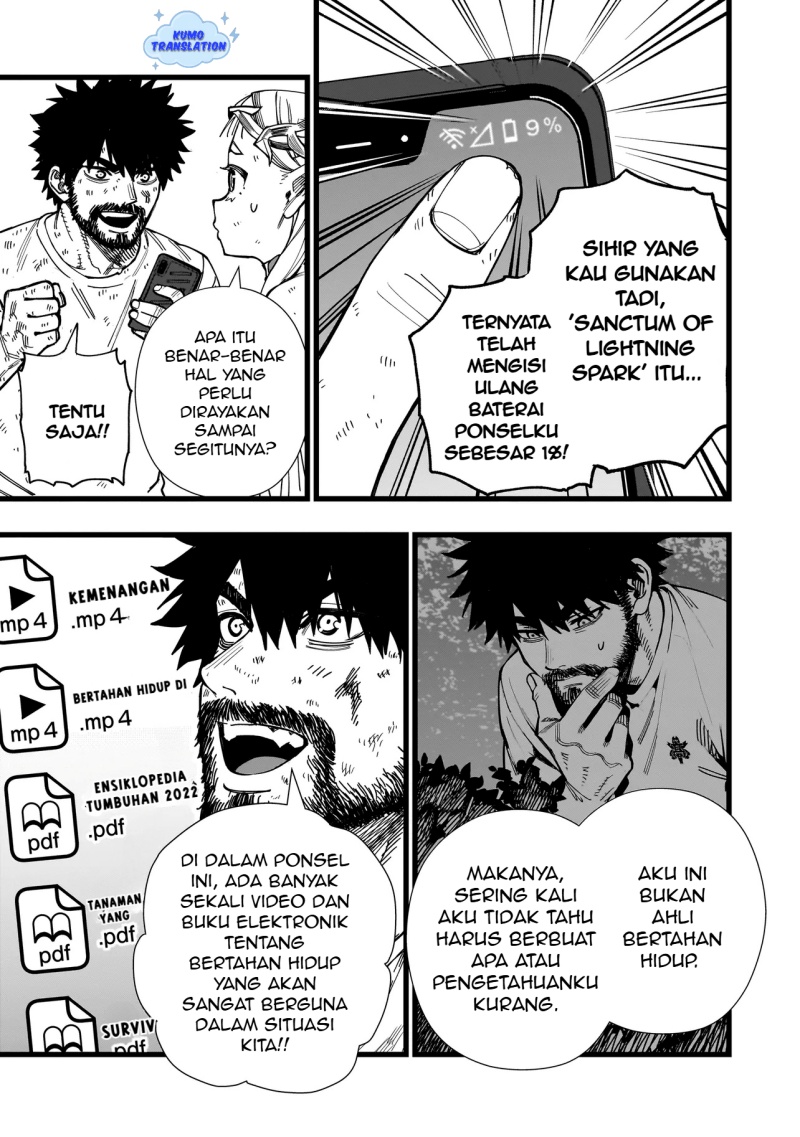 Senki Survival Saga: Isekai no Unmei o Kaketa Mujintou Fujun Iseikouyuu Chapter 05 Bahasa Indonesia