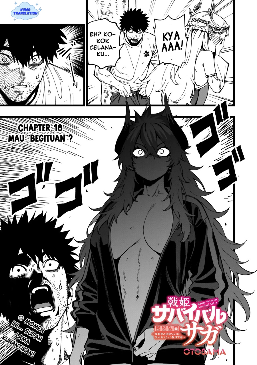 Senki Survival Saga: Isekai no Unmei o Kaketa Mujintou Fujun Iseikouyuu Chapter 18 Bahasa Indonesia