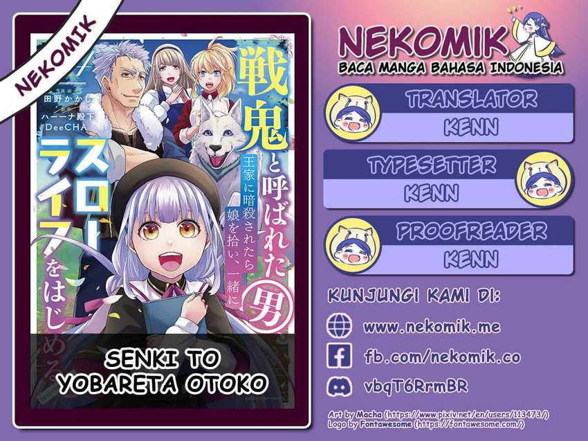 Senki to Yobareta Otoko, Puke ni Ansatsu Saretara Musume wo Hiroi, Issho ni Slow Life wo Hajimeru Chapter 15 Bahasa Indonesia