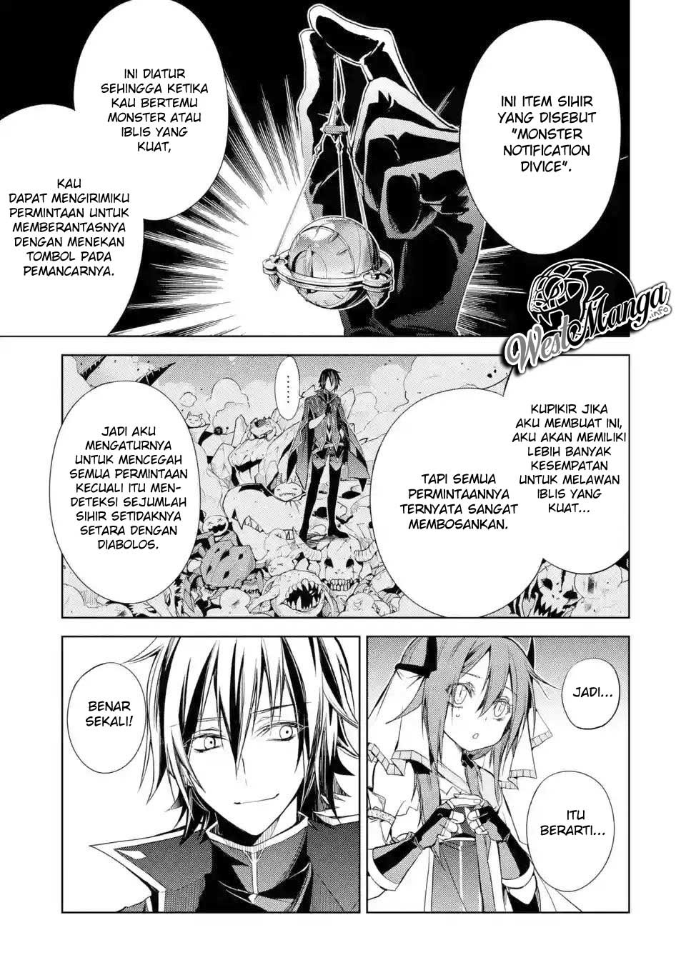 Senmetsumadou no Saikyou Kenja: Musai no Kenja, Madou wo Kiwame Saikyou e Itaru Chapter 01.4 Bahasa Indonesia