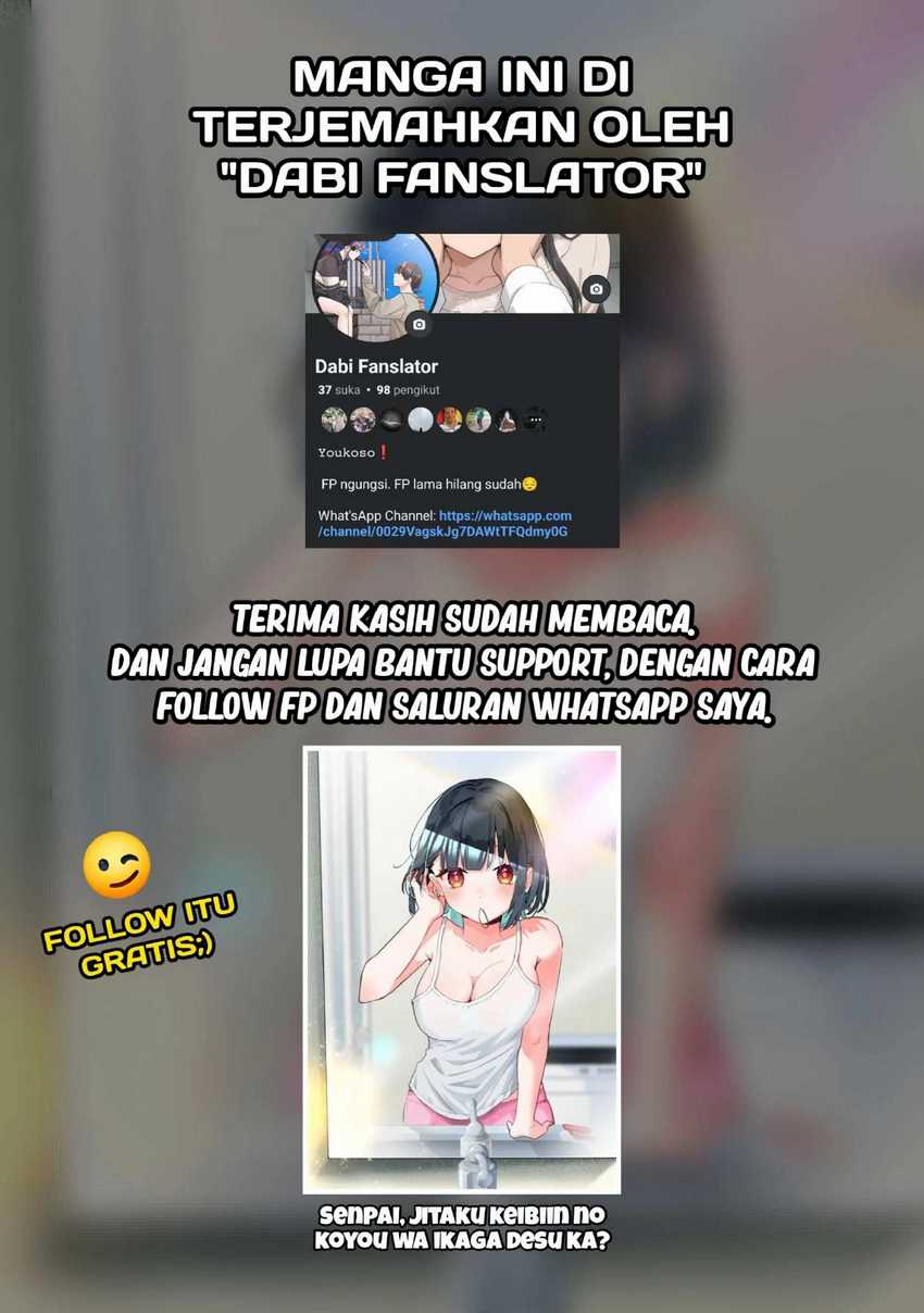 Senpai, Jitaku Keibiin no Koyou wa Ikaga desu ka? Chapter 02.3 Bahasa Indonesia