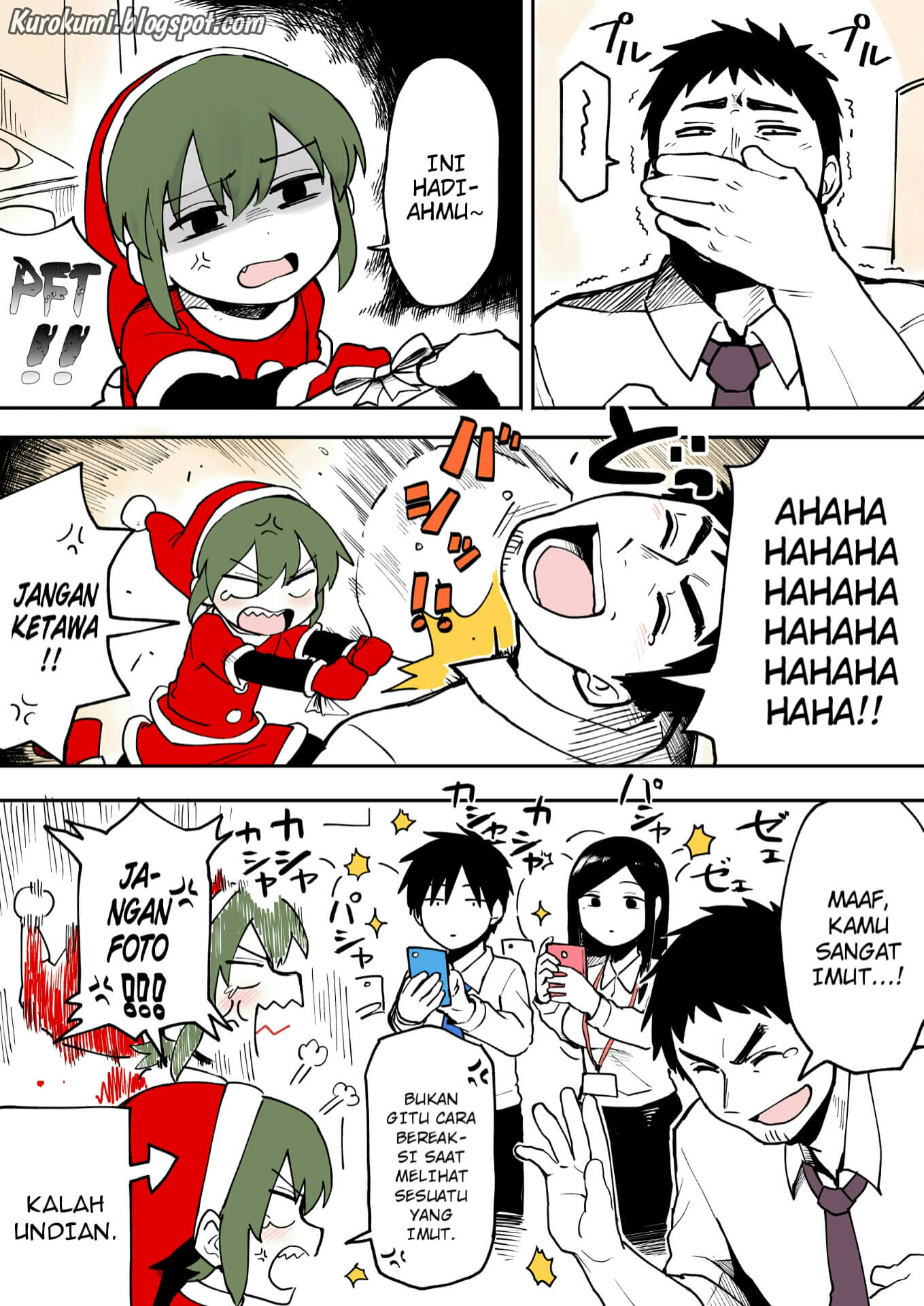 Senpai ga Uzai Kouhai no Hanashi (Web) Chapter 14 Bahasa Indonesia