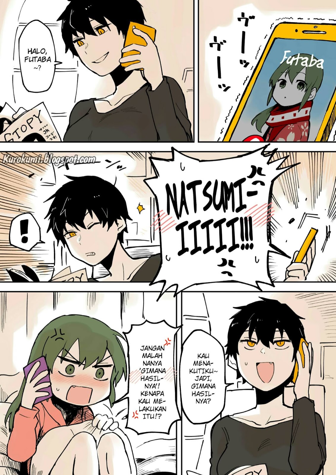 Senpai ga Uzai Kouhai no Hanashi (Web) Chapter 17 Bahasa Indonesia