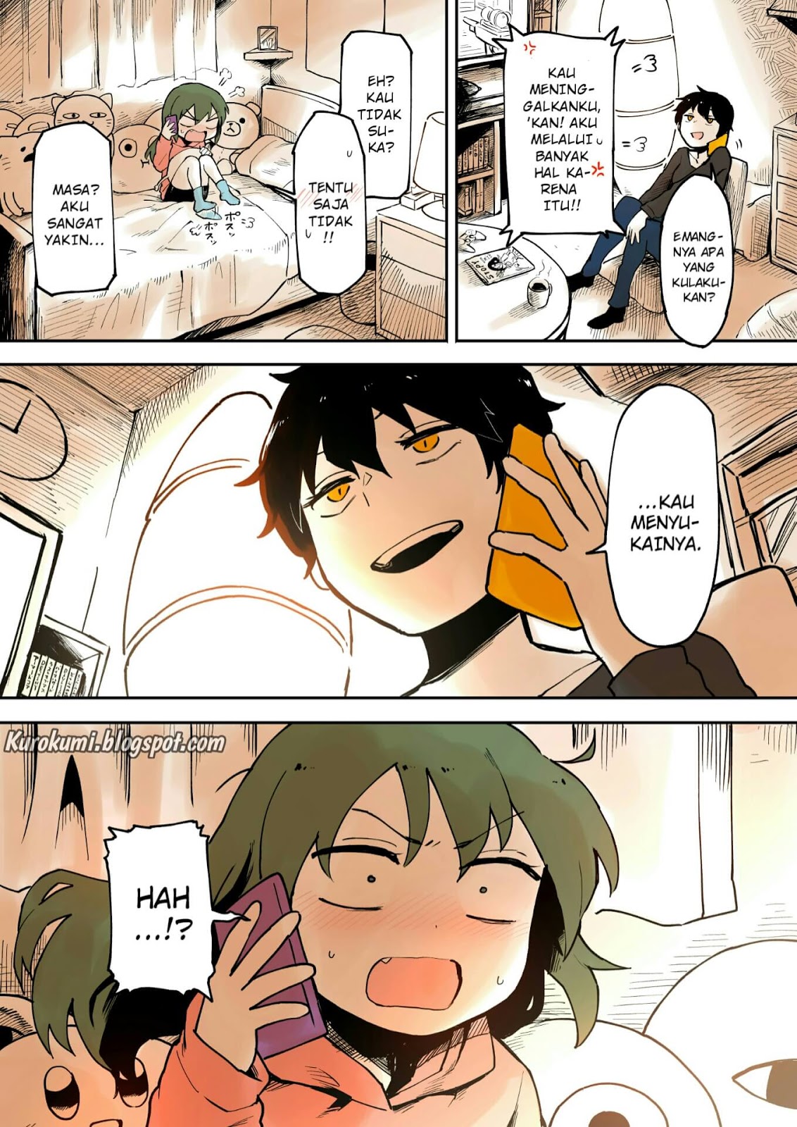 Senpai ga Uzai Kouhai no Hanashi (Web) Chapter 17 Bahasa Indonesia