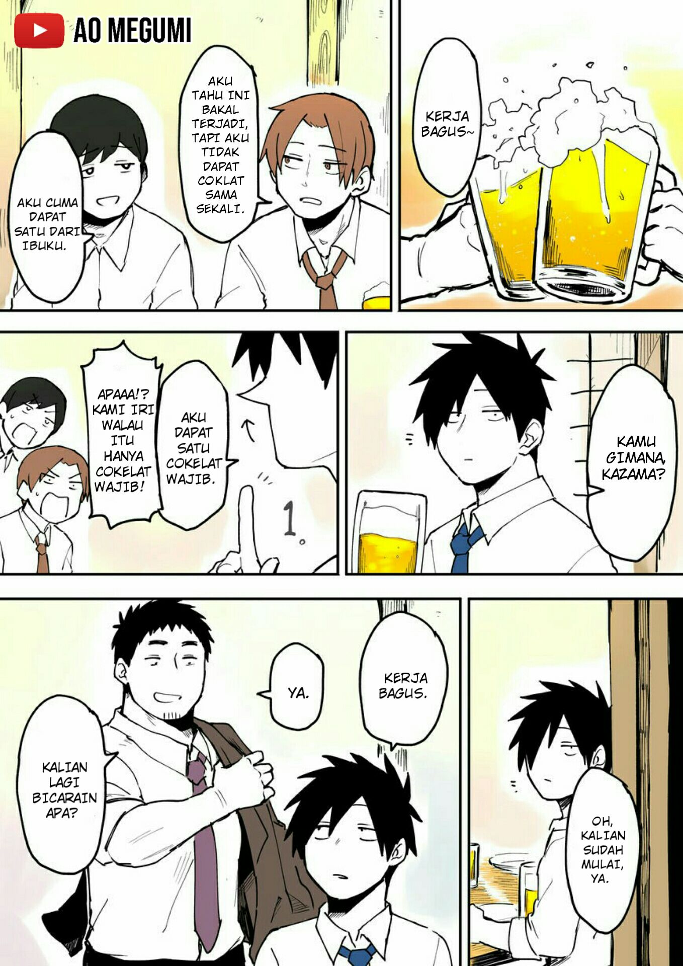 Senpai ga Uzai Kouhai no Hanashi (Web) Chapter 22 Bahasa Indonesia