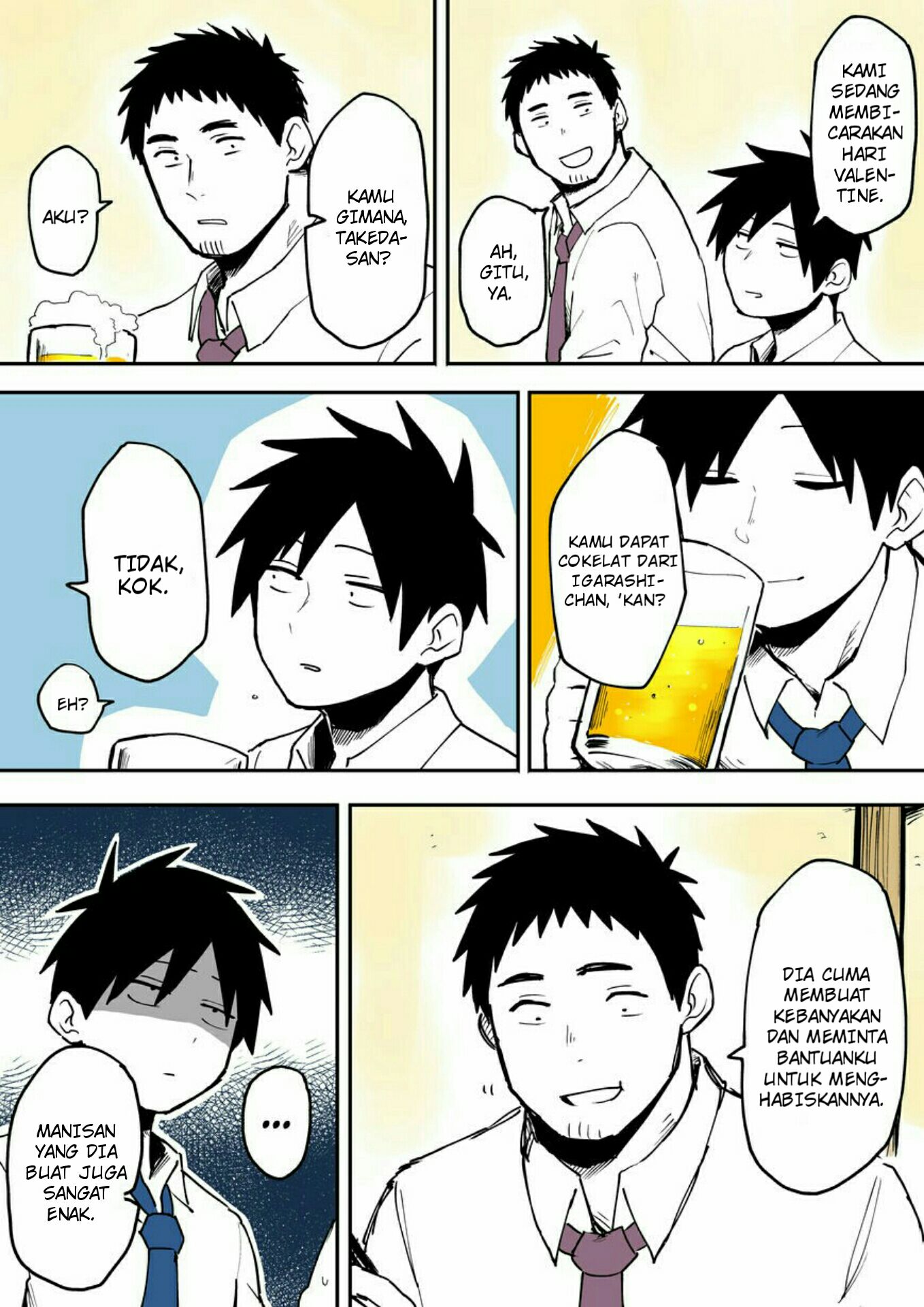 Senpai ga Uzai Kouhai no Hanashi (Web) Chapter 22 Bahasa Indonesia