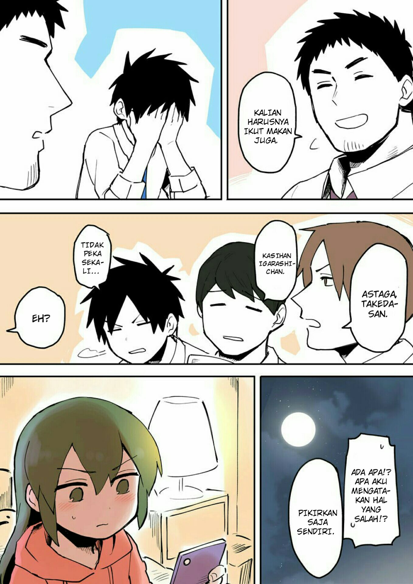 Senpai ga Uzai Kouhai no Hanashi (Web) Chapter 22 Bahasa Indonesia