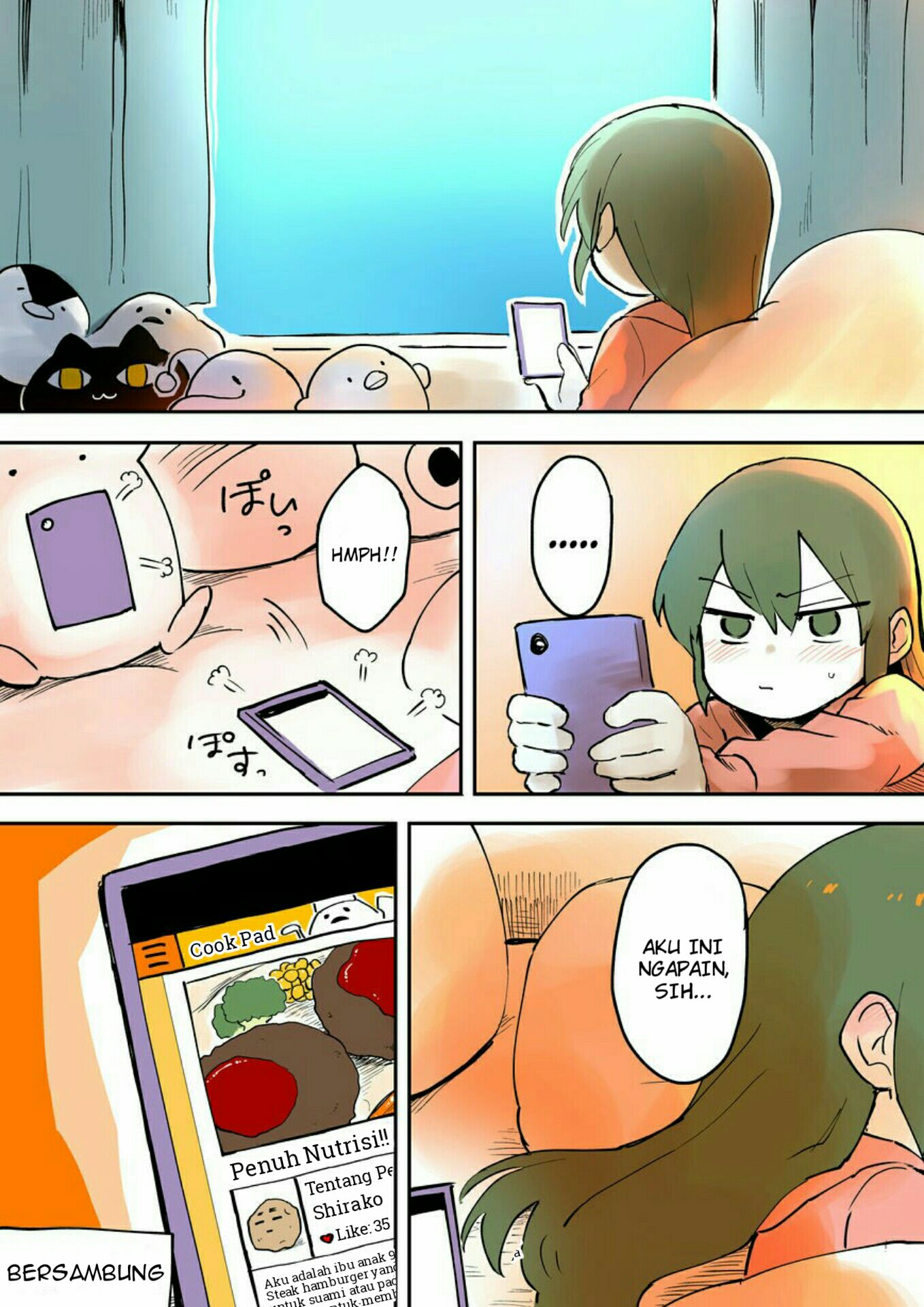 Senpai ga Uzai Kouhai no Hanashi (Web) Chapter 22 Bahasa Indonesia