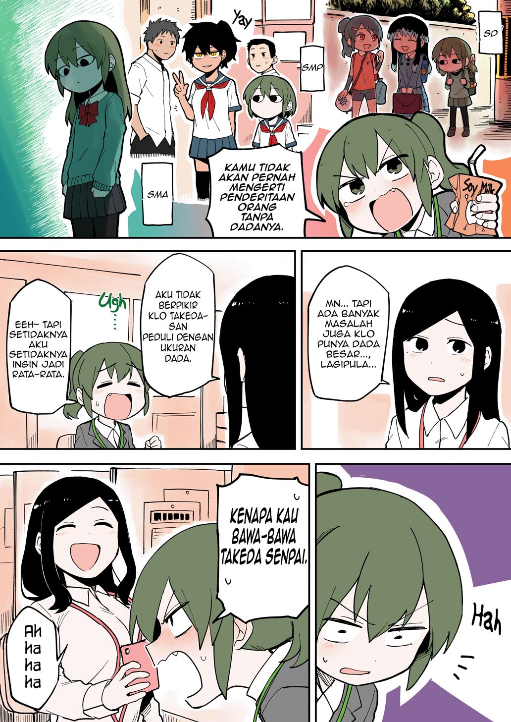 Senpai ga Uzai Kouhai no Hanashi (Web) Chapter 30 Bahasa Indonesia