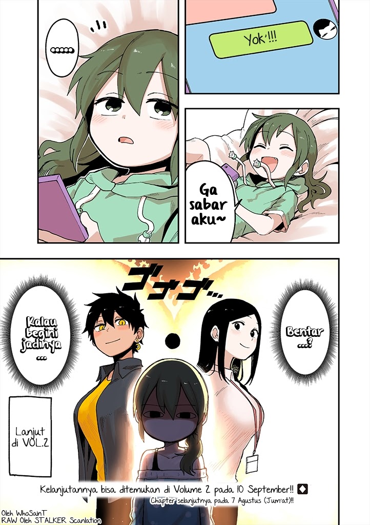 Senpai ga Uzai Kouhai no Hanashi (Web) Chapter 33.6 Bahasa Indonesia