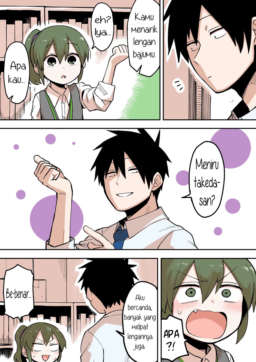 Senpai ga Uzai Kouhai no Hanashi (Web) Chapter 39 Bahasa Indonesia