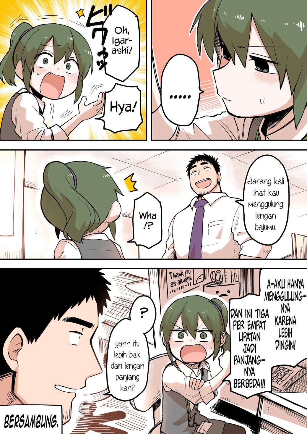Senpai ga Uzai Kouhai no Hanashi (Web) Chapter 39 Bahasa Indonesia