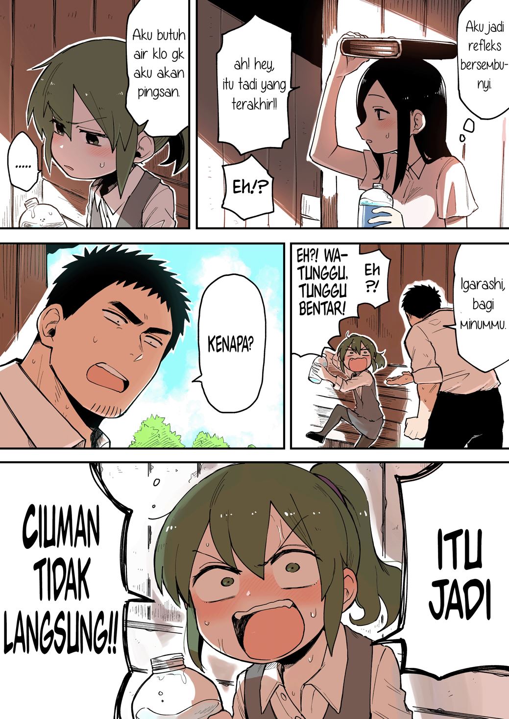 Senpai ga Uzai Kouhai no Hanashi (Web) chapter 40
