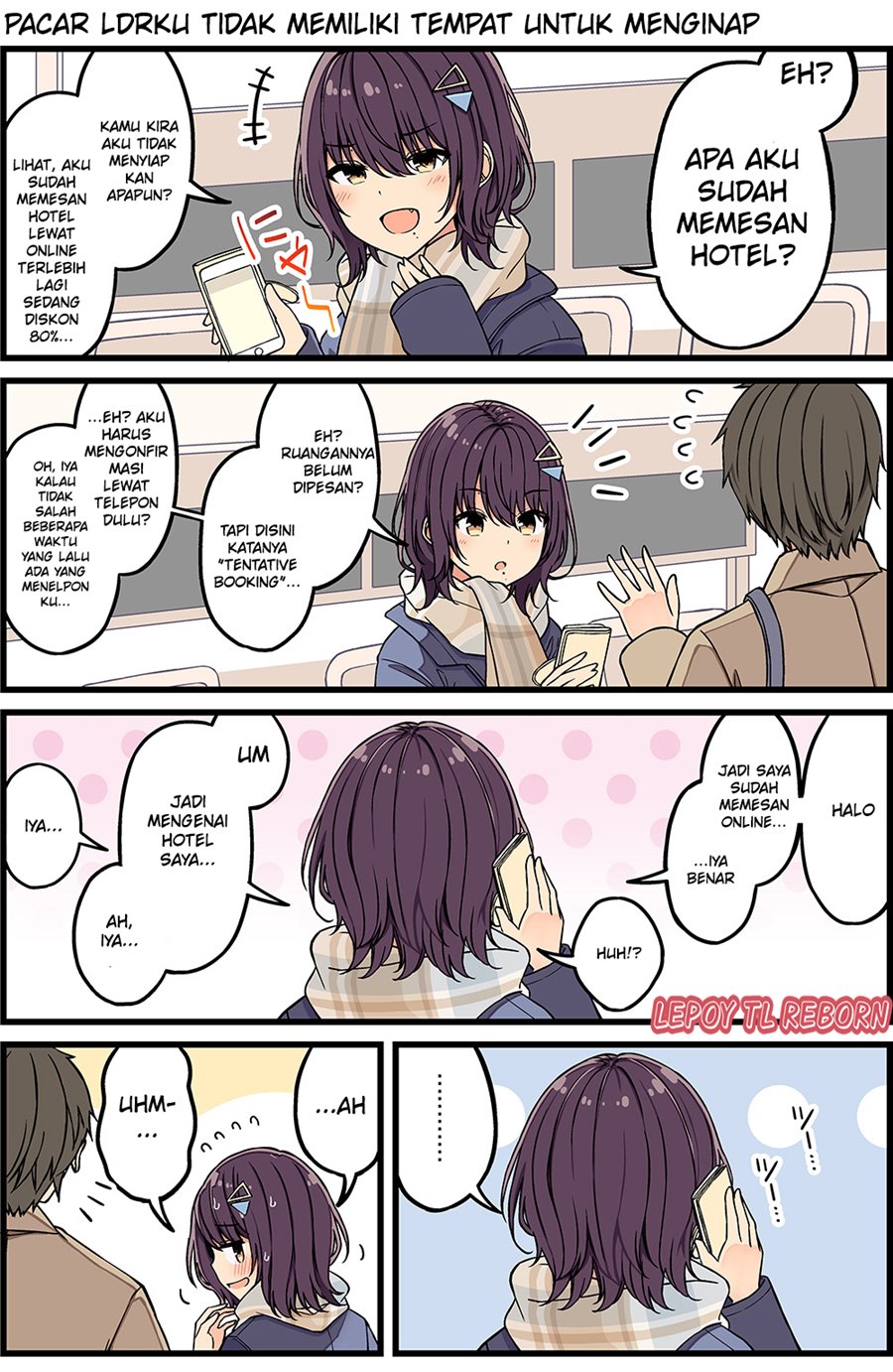 Senpai no Koto ga Suki Sugite Harubaru Ai ni Kichatta Enkyori Kanojo-chan chapter null