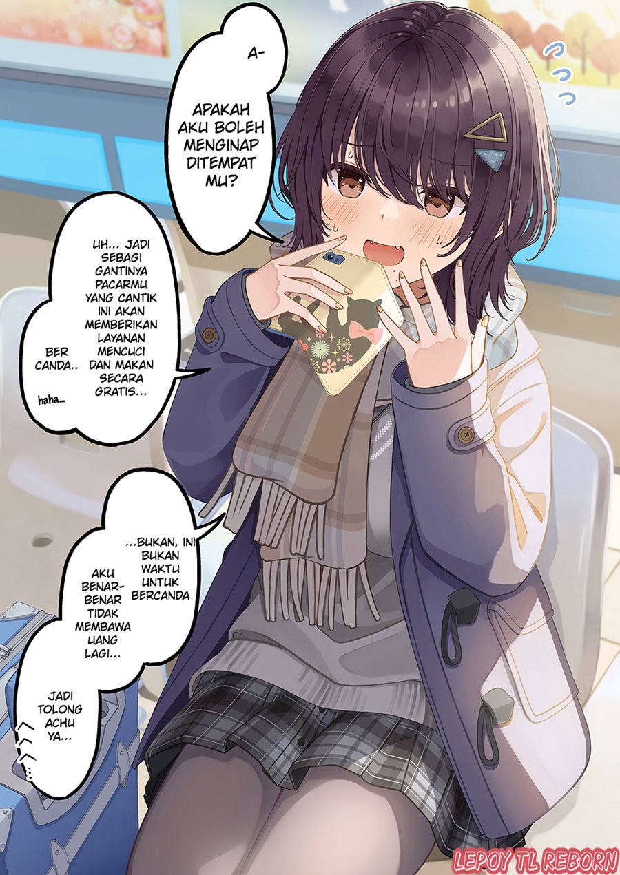 Senpai no Koto ga Suki Sugite Harubaru Ai ni Kichatta Enkyori Kanojo-chan chapter null