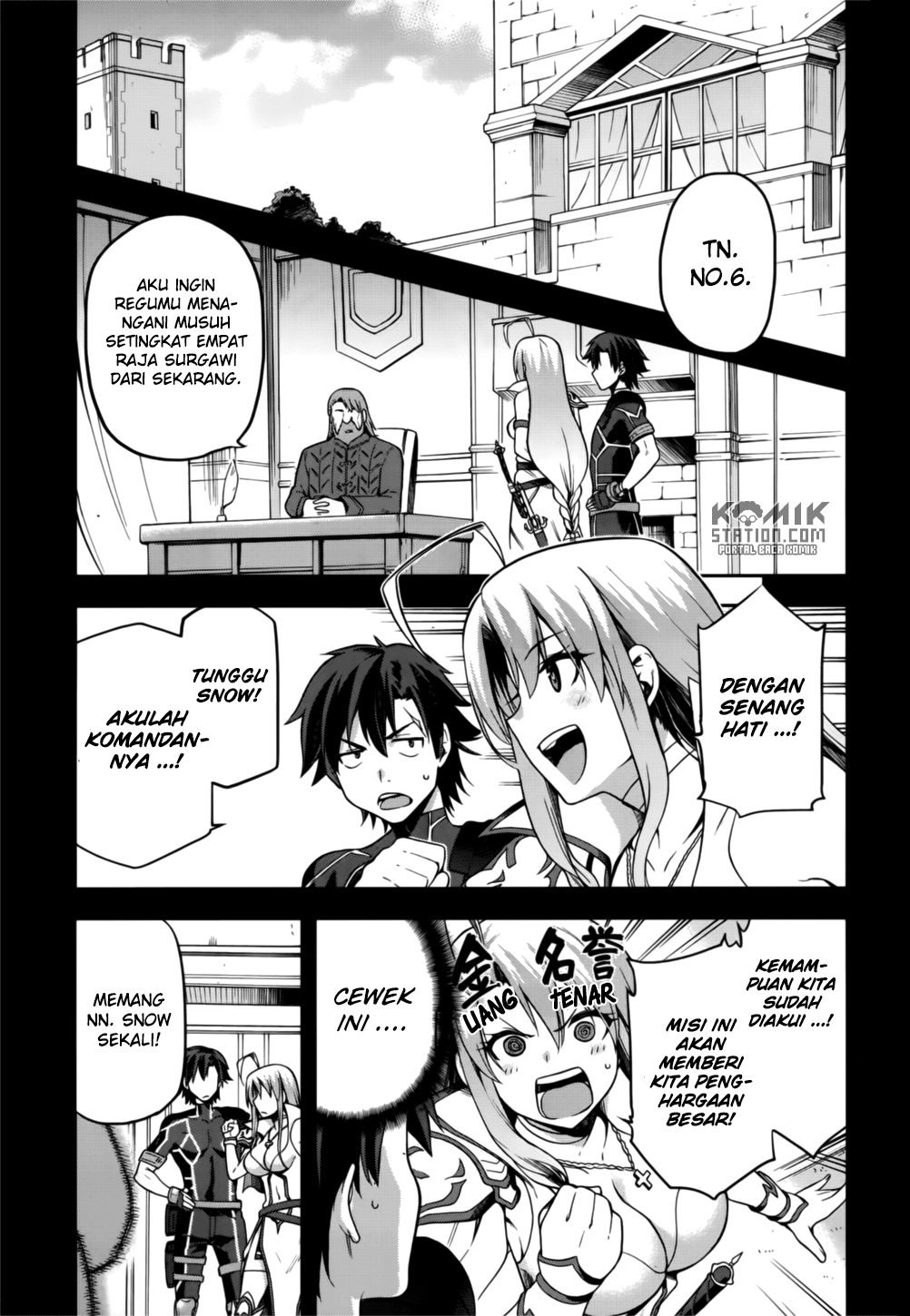 Sentouin, Hakenshimasu! chapter 8