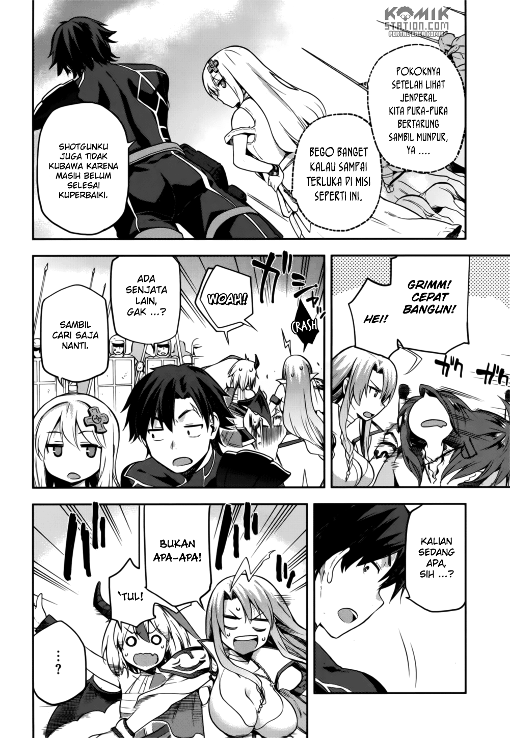 Sentouin, Hakenshimasu! chapter 8