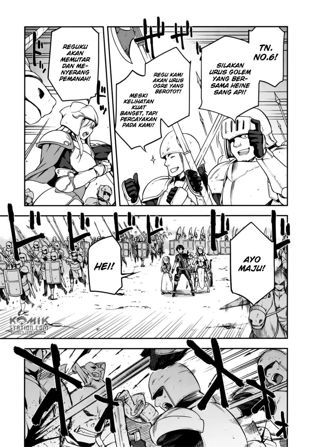 Sentouin, Hakenshimasu! chapter 8
