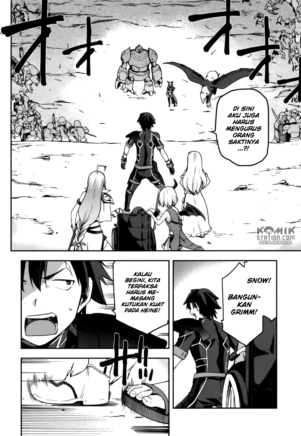 Sentouin, Hakenshimasu! chapter 8