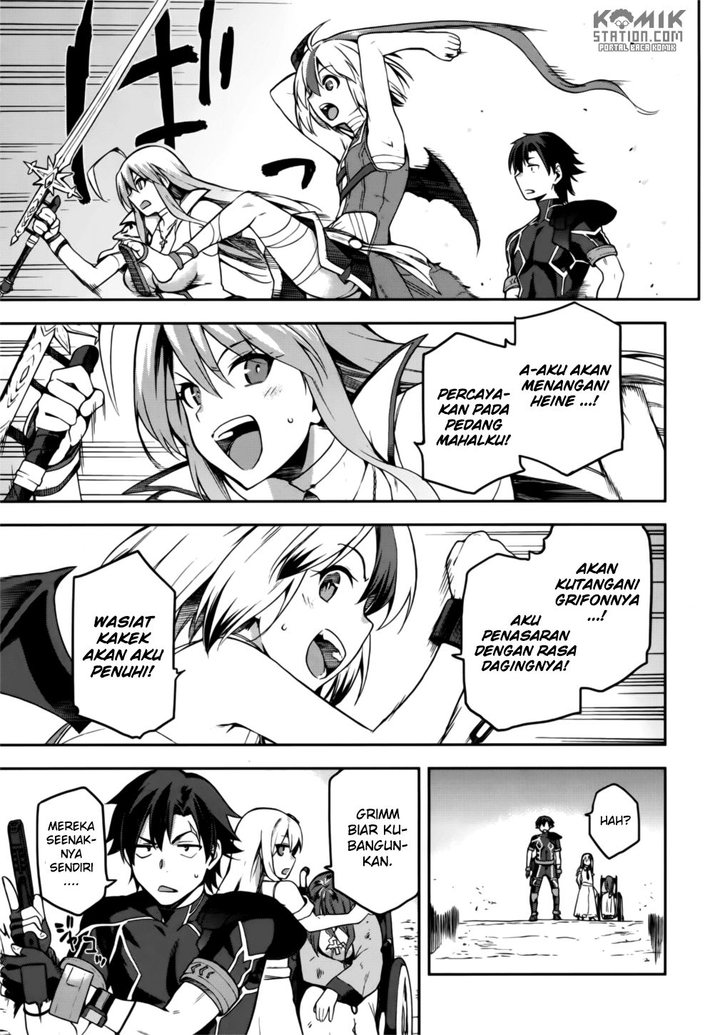 Sentouin, Hakenshimasu! chapter 8