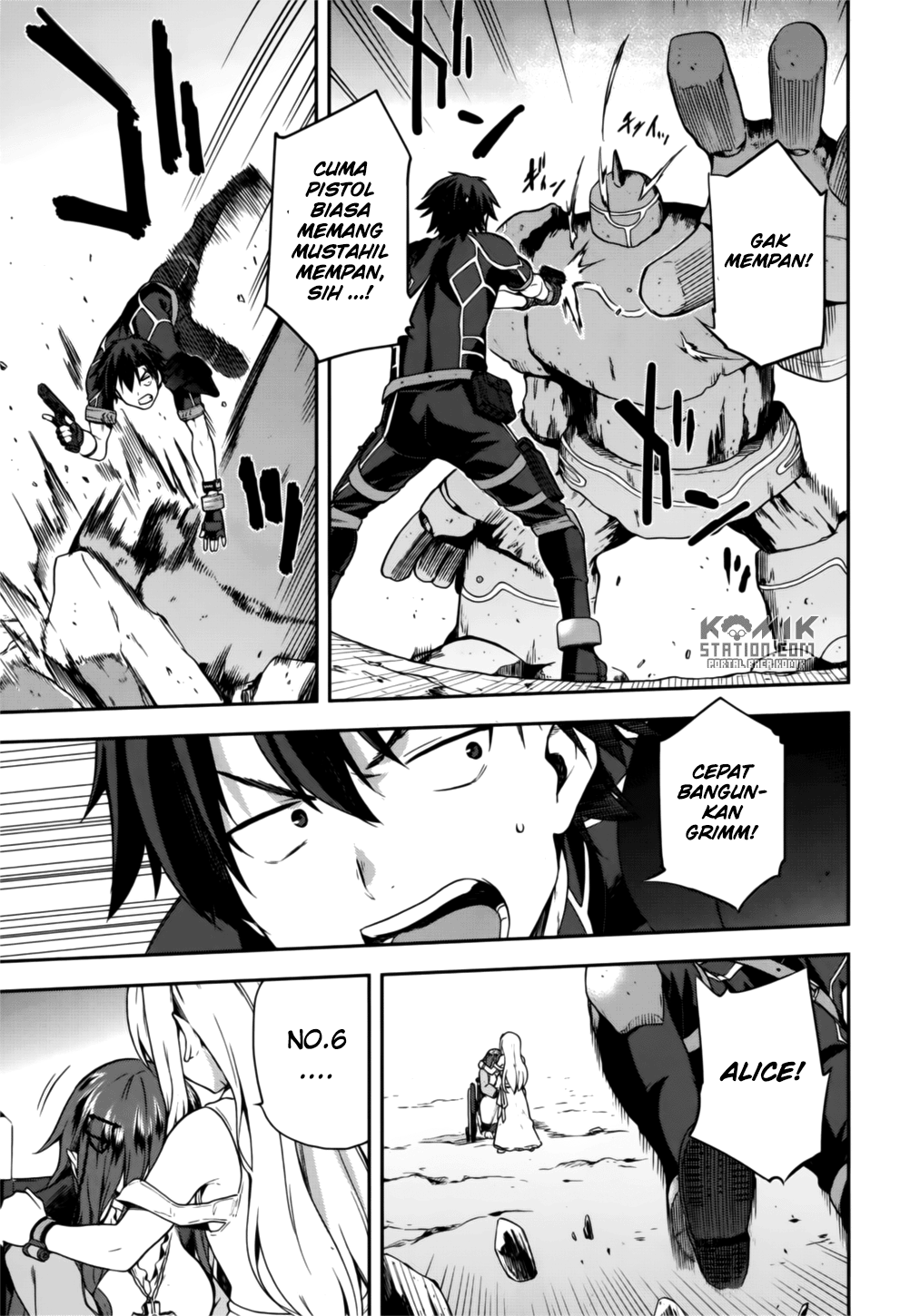 Sentouin, Hakenshimasu! chapter 8