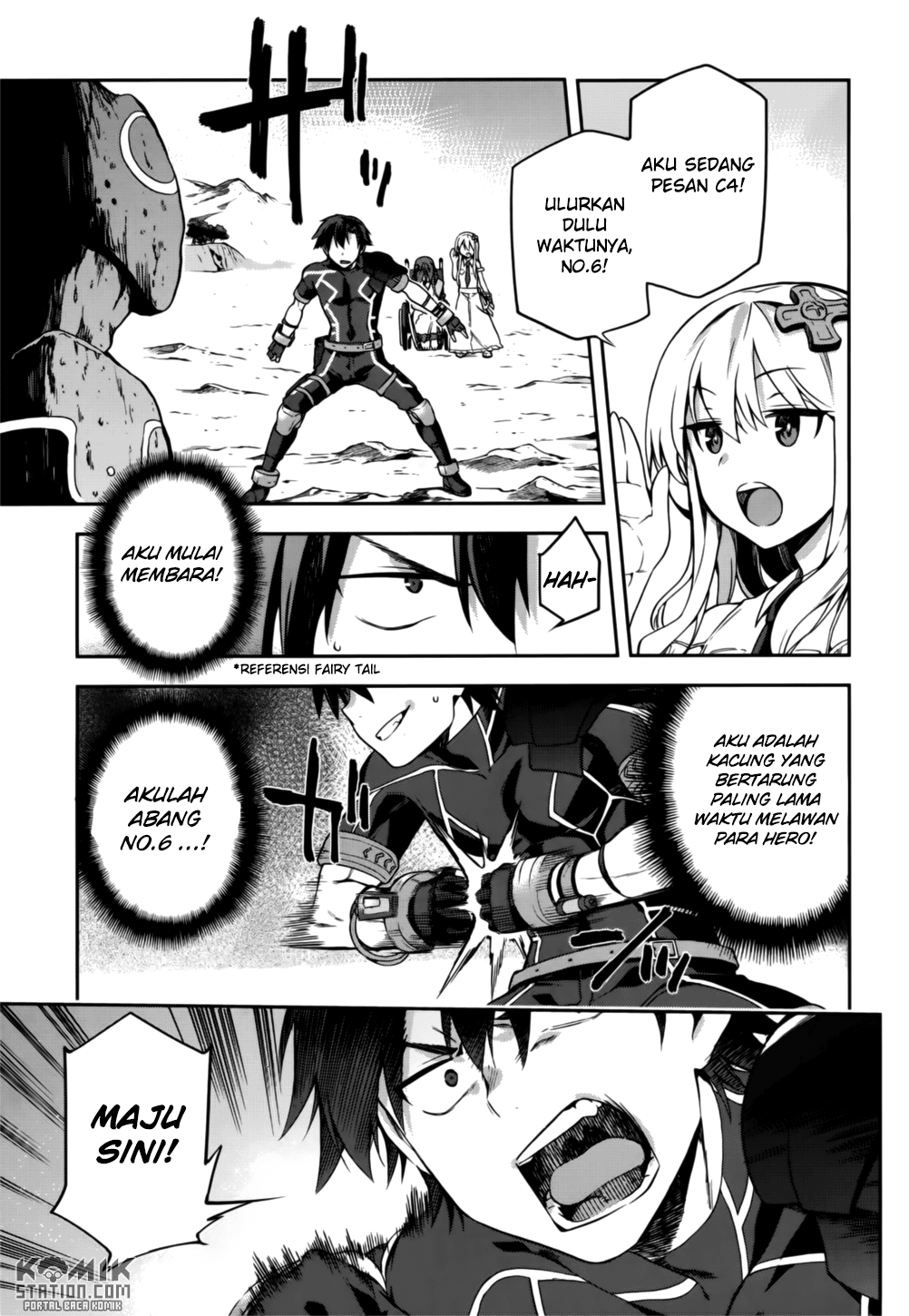 Sentouin, Hakenshimasu! chapter 8