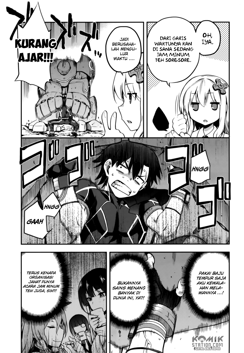 Sentouin, Hakenshimasu! chapter 8