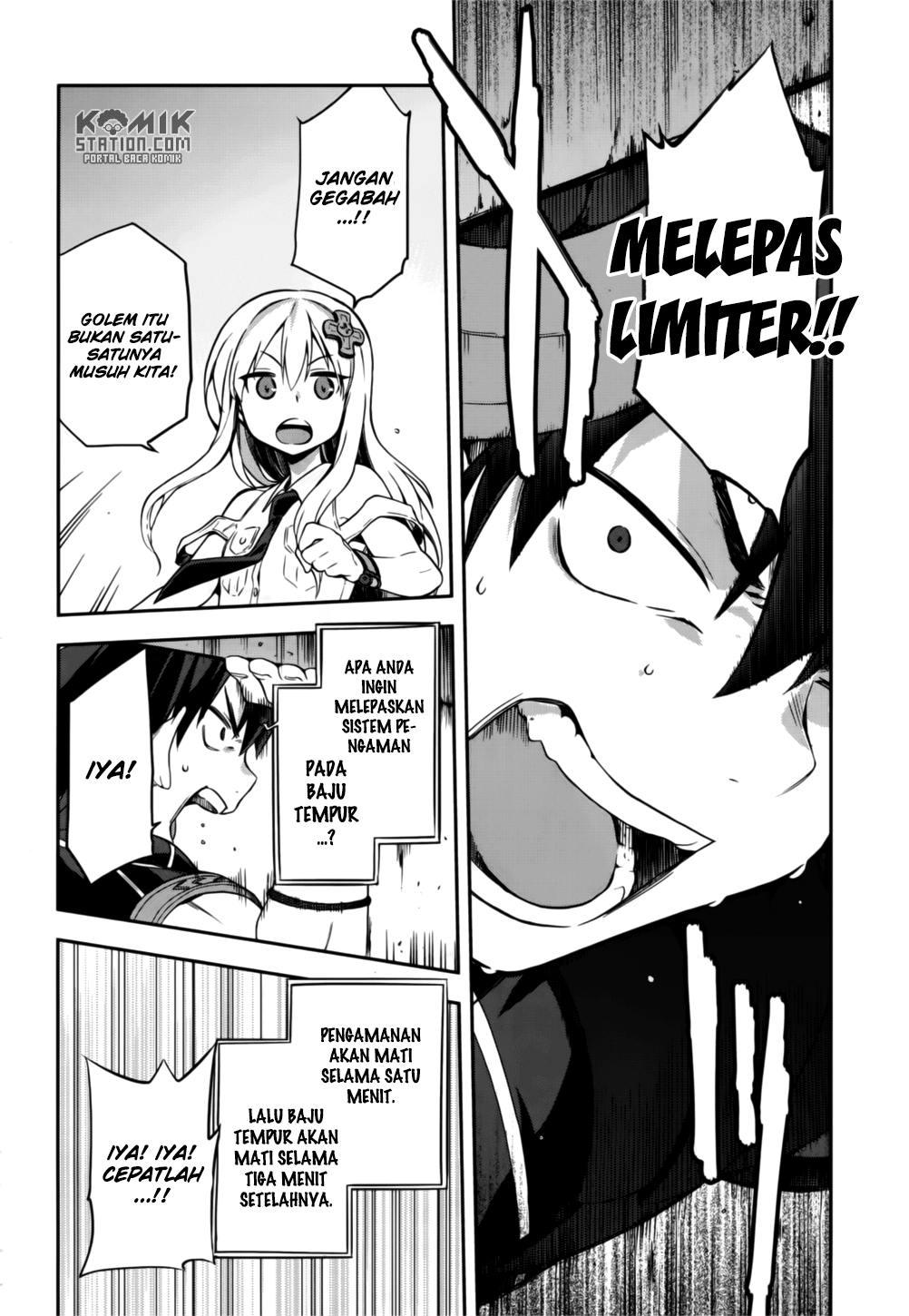 Sentouin, Hakenshimasu! chapter 8