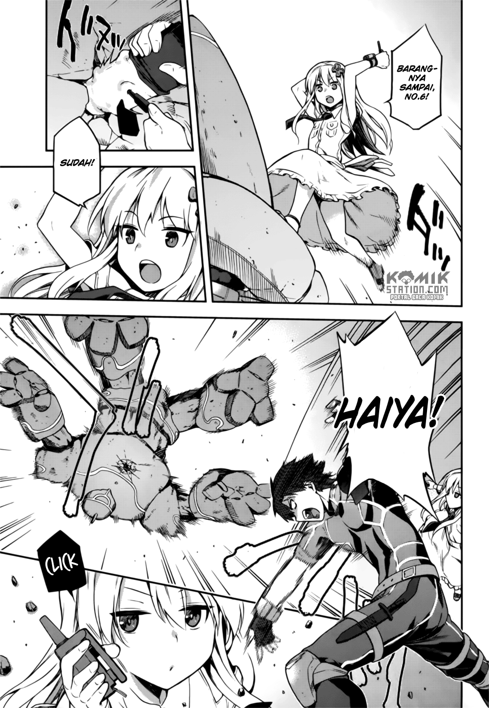 Sentouin, Hakenshimasu! chapter 8