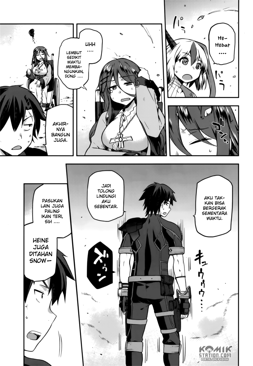 Sentouin, Hakenshimasu! chapter 8