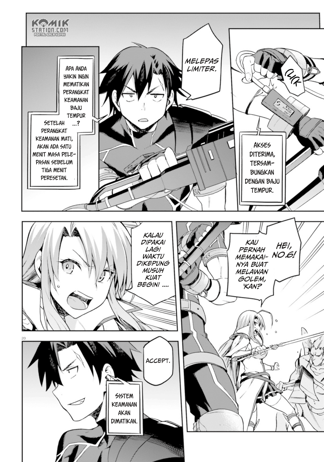 Sentouin, Hakenshimasu! chapter 15