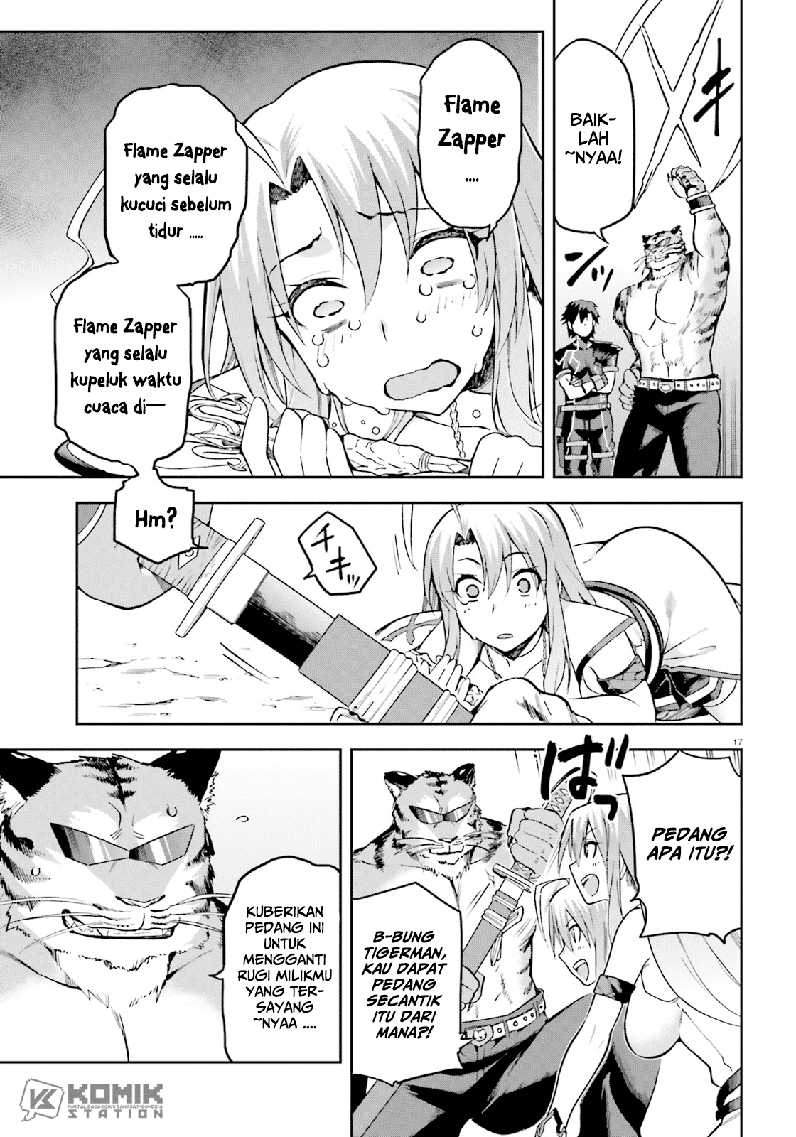 Sentouin, Hakenshimasu! chapter 17