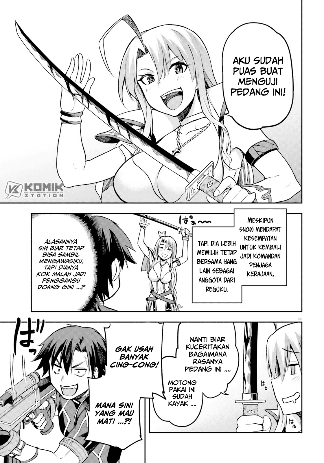 Sentouin, Hakenshimasu! chapter 17