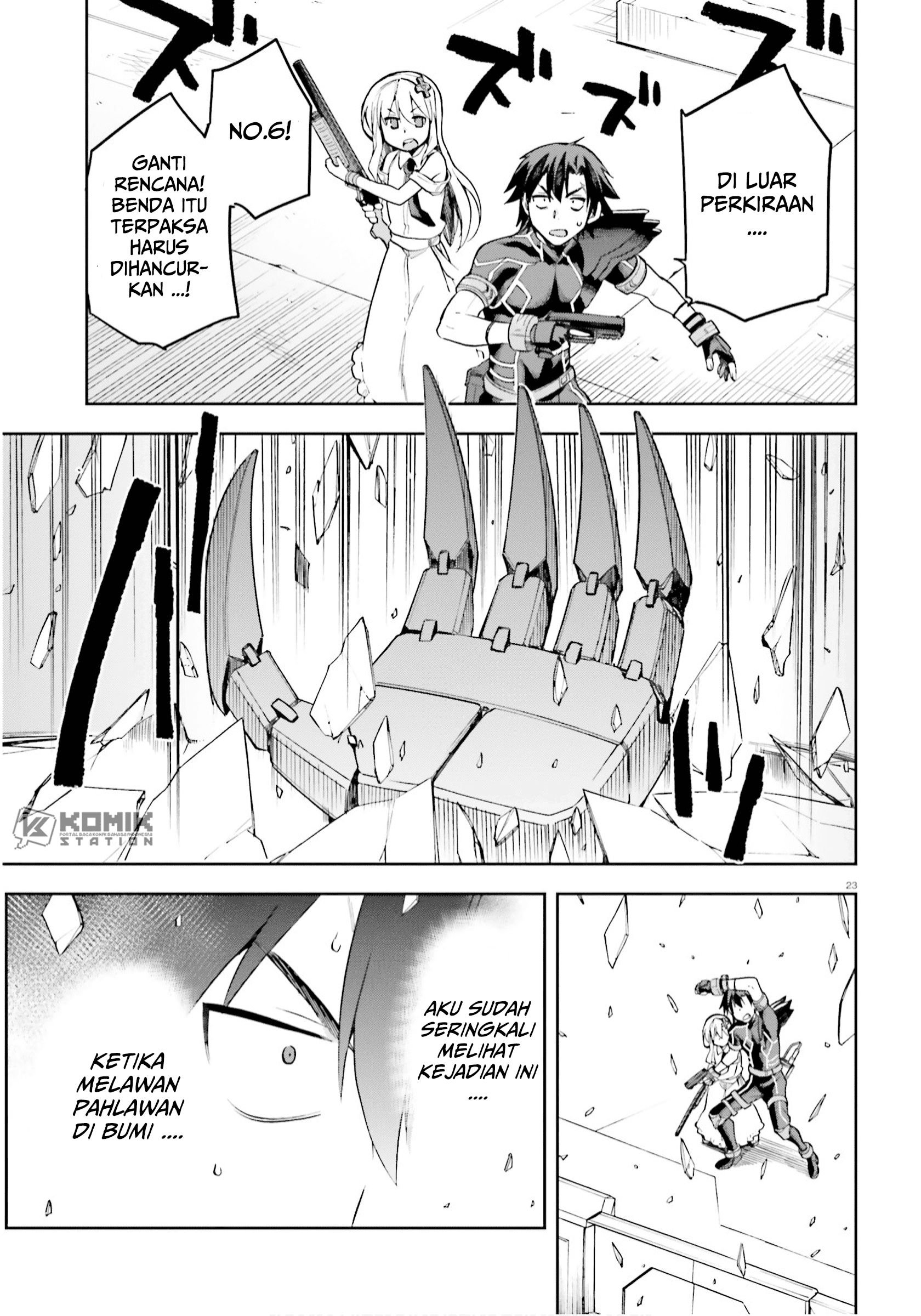 Sentouin, Hakenshimasu! chapter 25