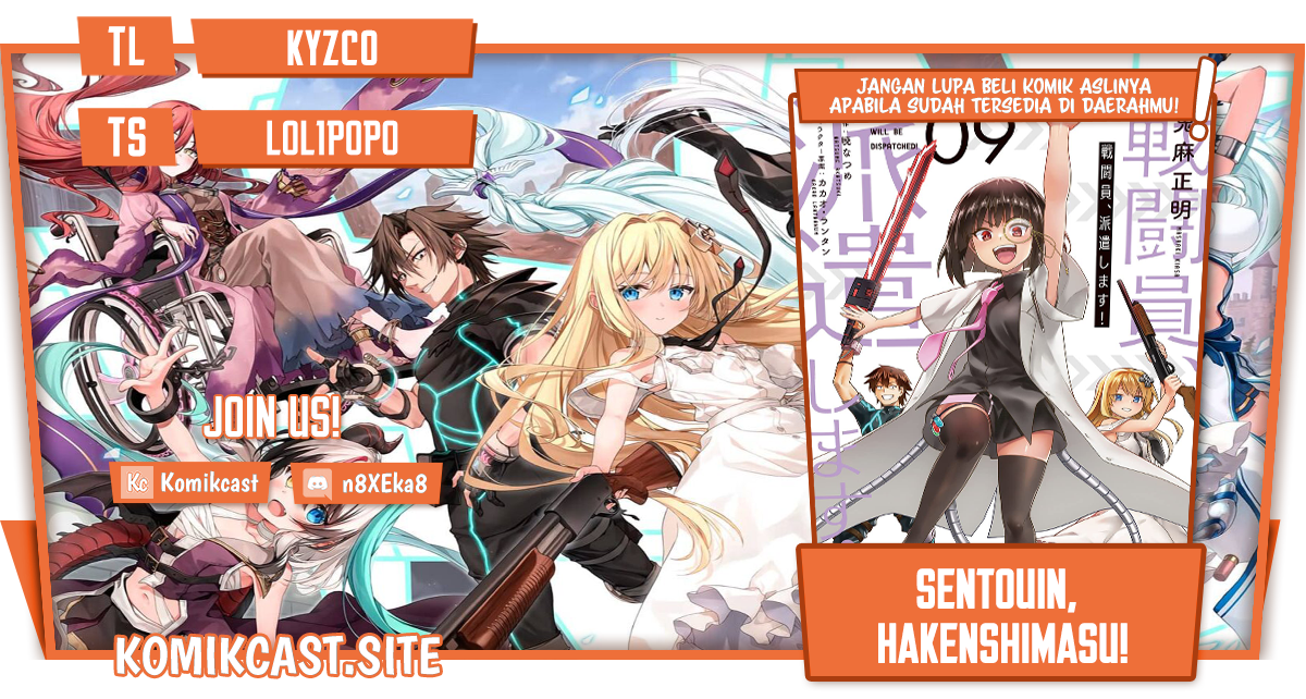 Sentouin, Hakenshimasu! Chapter 39 Bahasa Indonesia