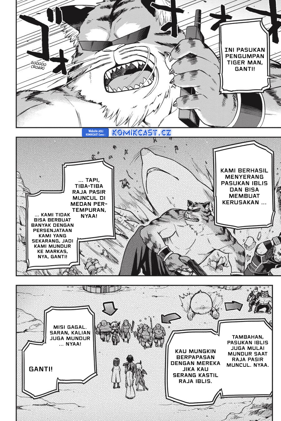 Sentouin, Hakenshimasu! Chapter 49 Bahasa Indonesia