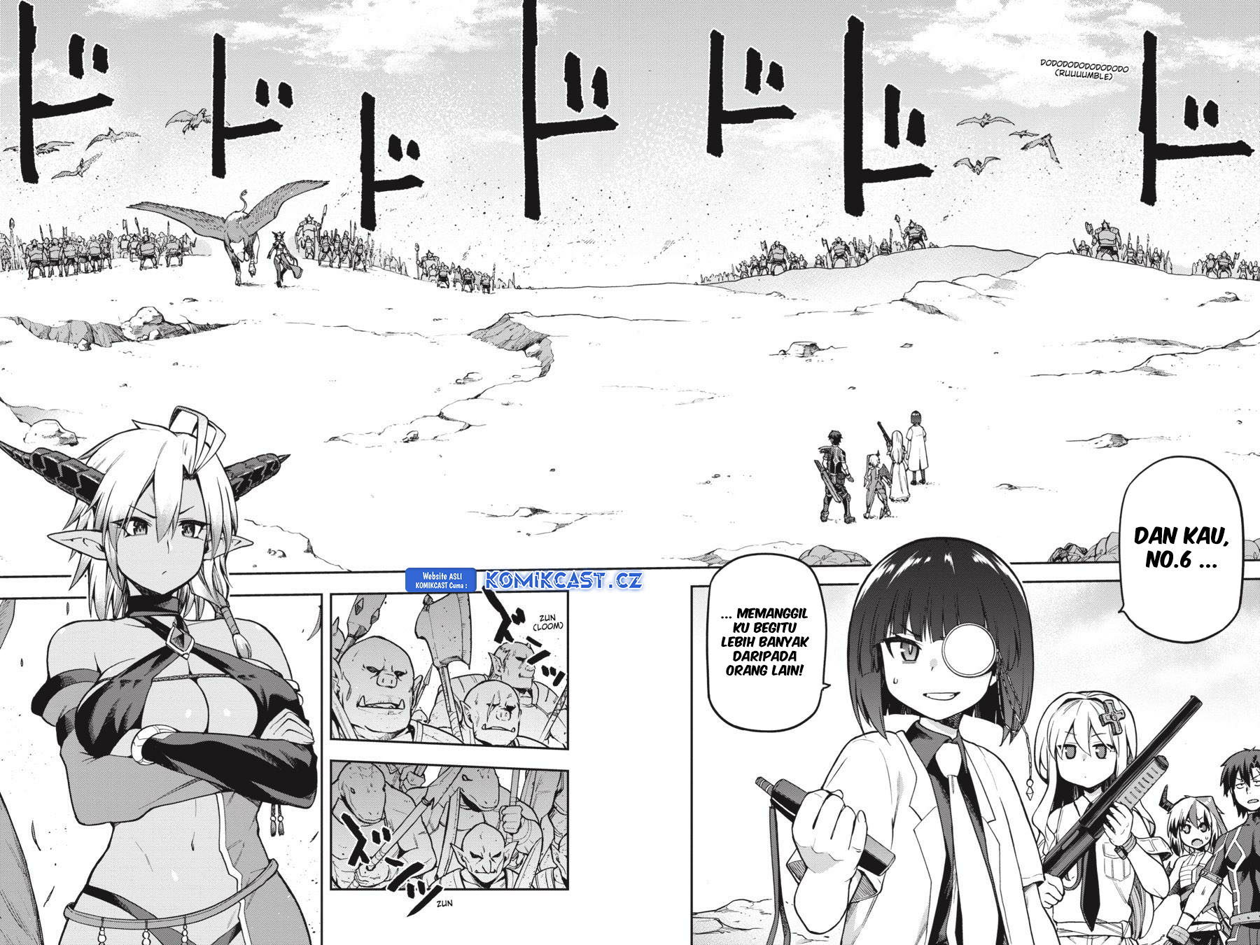 Sentouin, Hakenshimasu! Chapter 49 Bahasa Indonesia