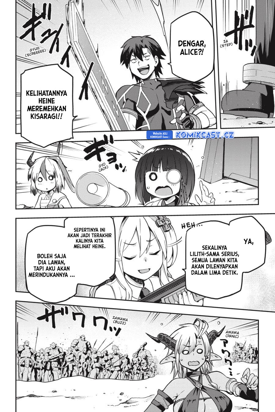 Sentouin, Hakenshimasu! Chapter 49 Bahasa Indonesia